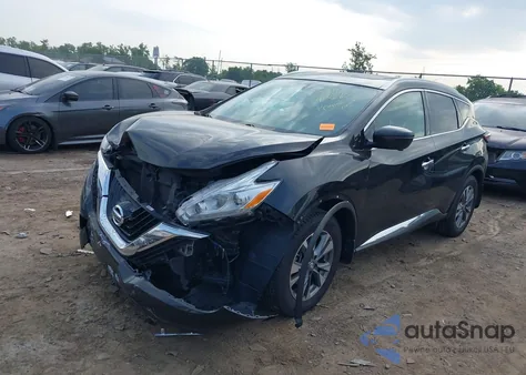 2016 Nissan Murano Sl from USA, damaged, VIN 5N1AZ2MHXGN165682